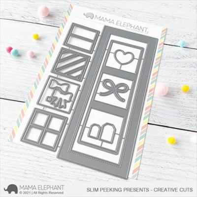 Mama Elephant Creative Cuts - Slim Peeking Presents